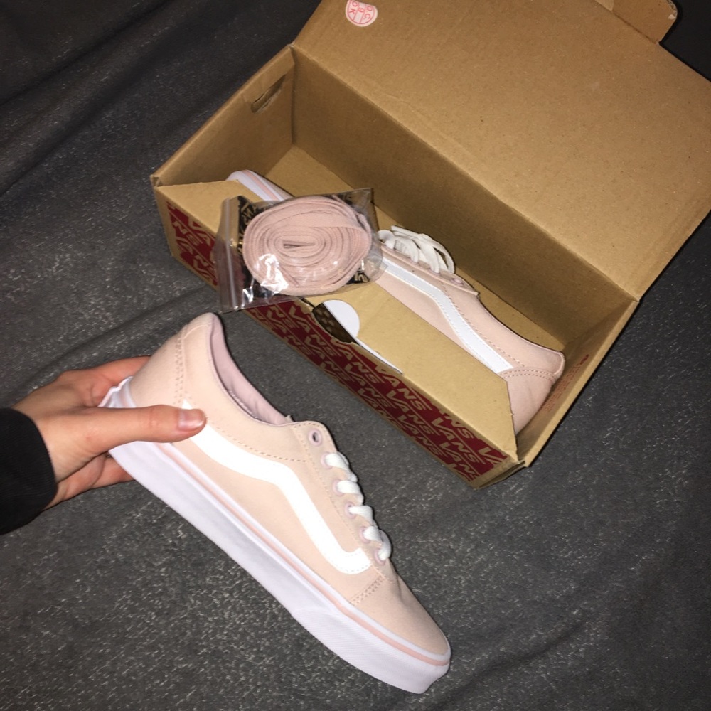 Light Pink Vans
